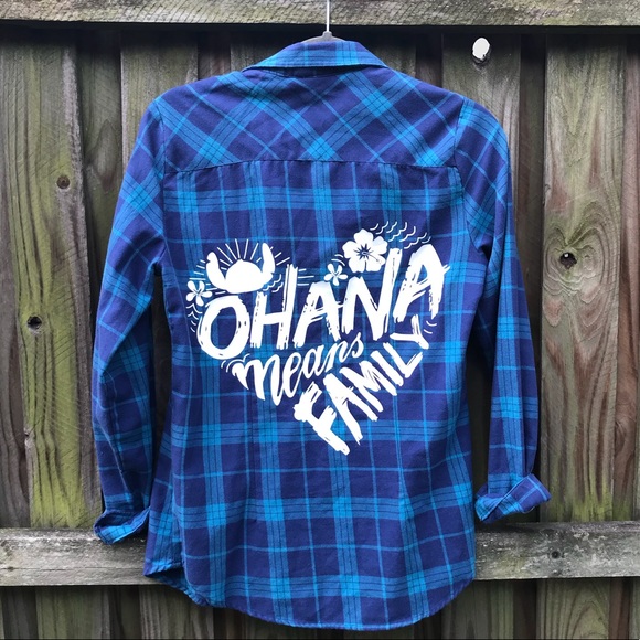 Disney Tops Disney Lilo Stitch Flannel Size Small Poshmark